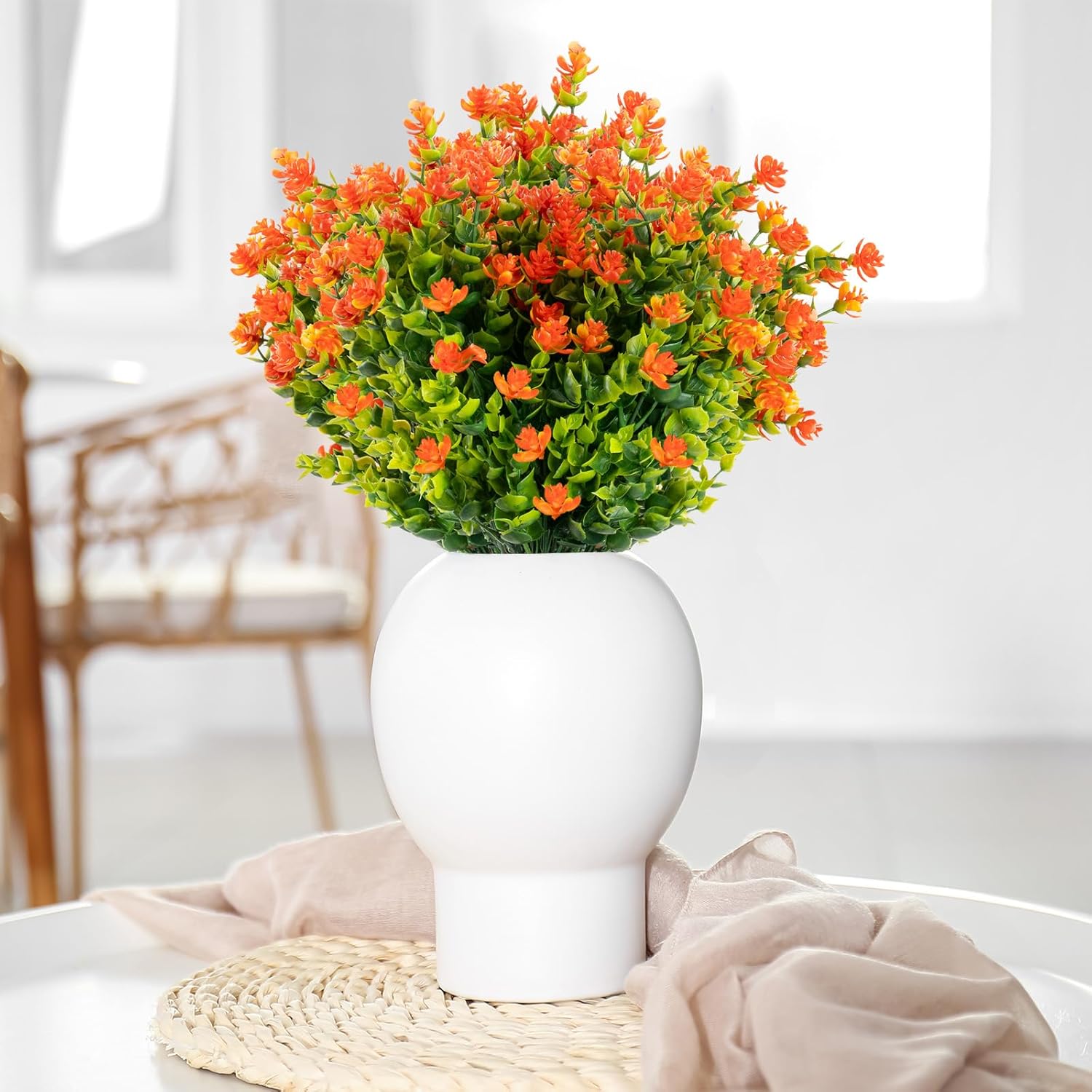 Thumbnail 3 de AIOR 10 bouquets artificiels 35 cm