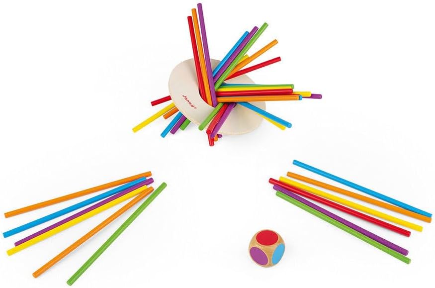 Thumbnail 6 de Janod - Jeu d'Adresse Crazy Sticks en Bois – Dès 3 Ans, J02695
