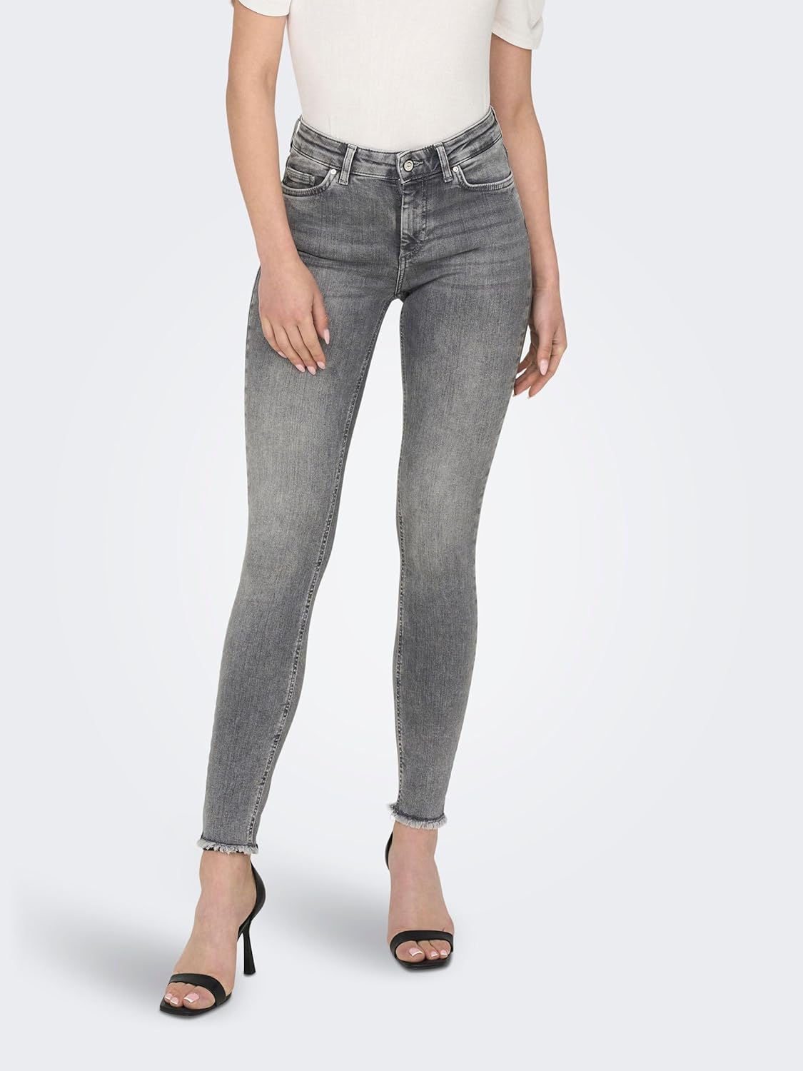 Thumbnail 1 de ONLY Female Skinny Jeans ONLBLUSH – Mittlere Taille, Skinny Fit, knöchellang