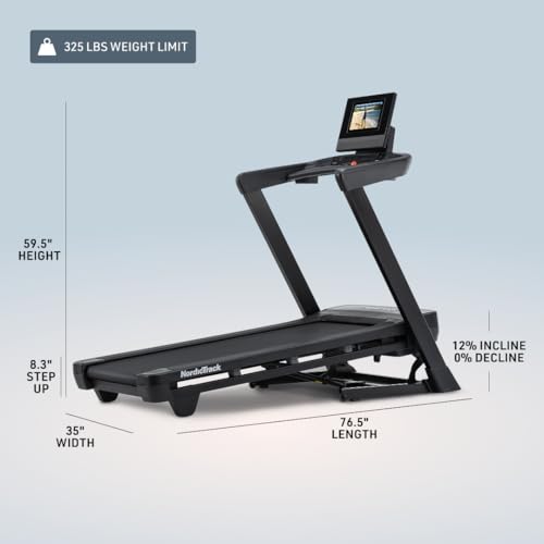 Detalle de NordicTrack T Series 10 Treadmill with iFIT Pro Membership