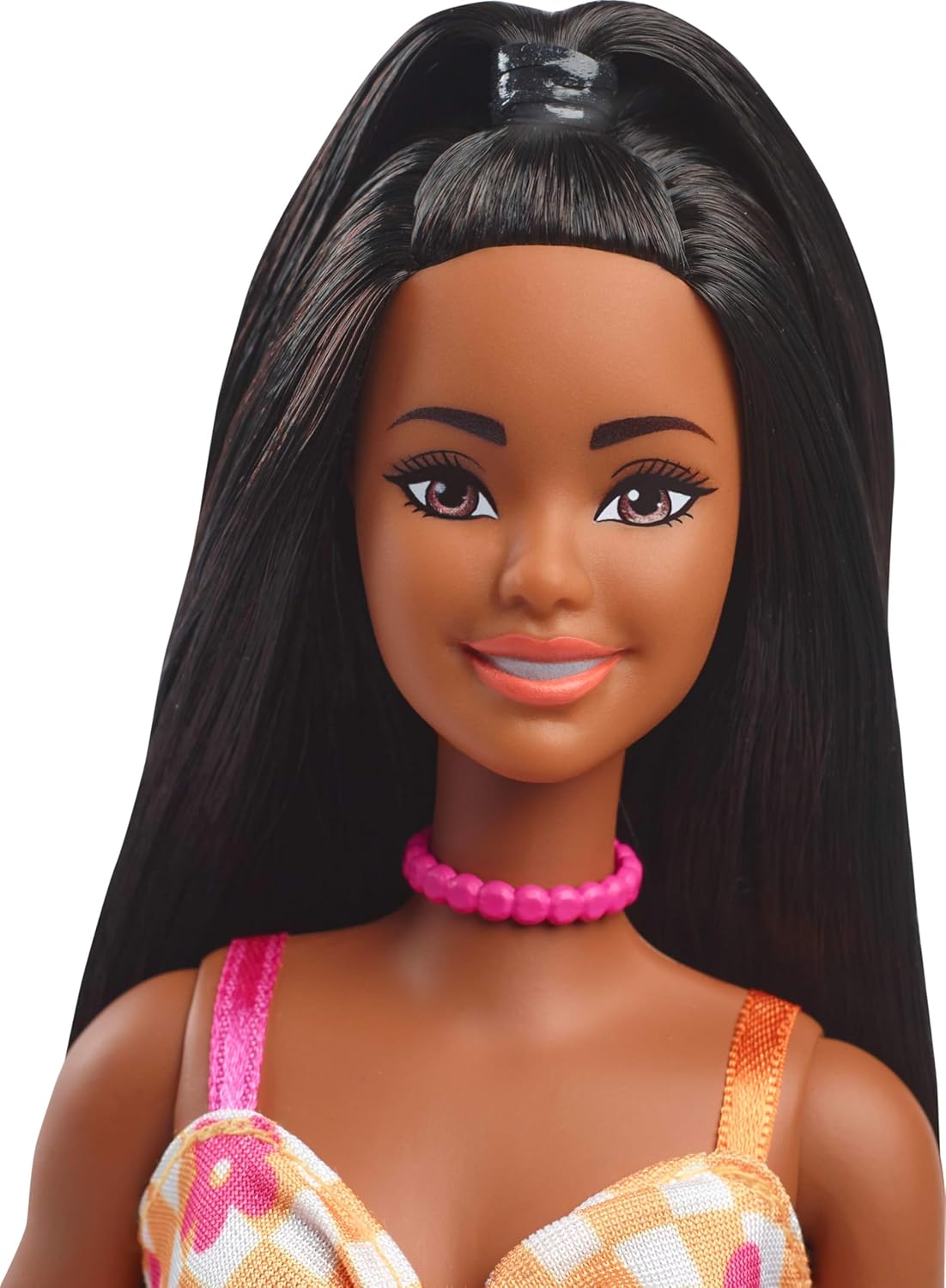 Thumbnail 2 de Barbie Fashionistas 233: Muñeca con vestido naranja y flor
