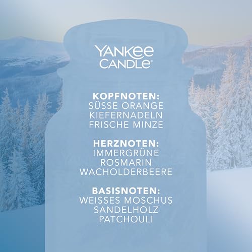 Detalle de Yankee Candle Duftkerze im Glas Sparkling Snow