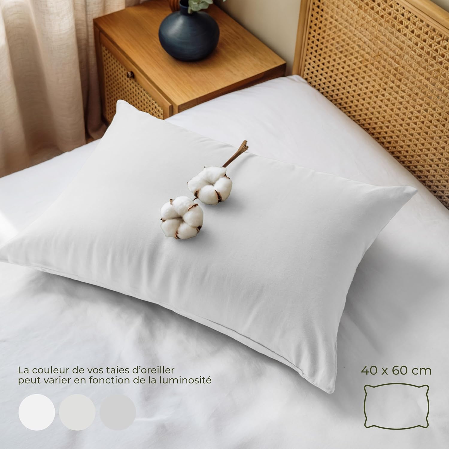 Thumbnail 2 de Dreamzie Taie d'oreiller 40x60 cm