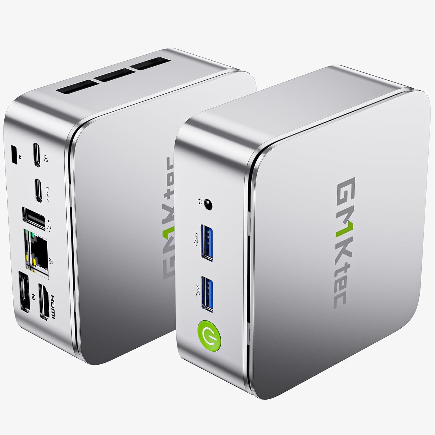Detalle de GMKtec NucBox G10 Ryzen 5 3500U Mini PC (16GB RAM, 512GB SSD) with Triple 4K Output, 2.5GbE LAN, WiFi/BT