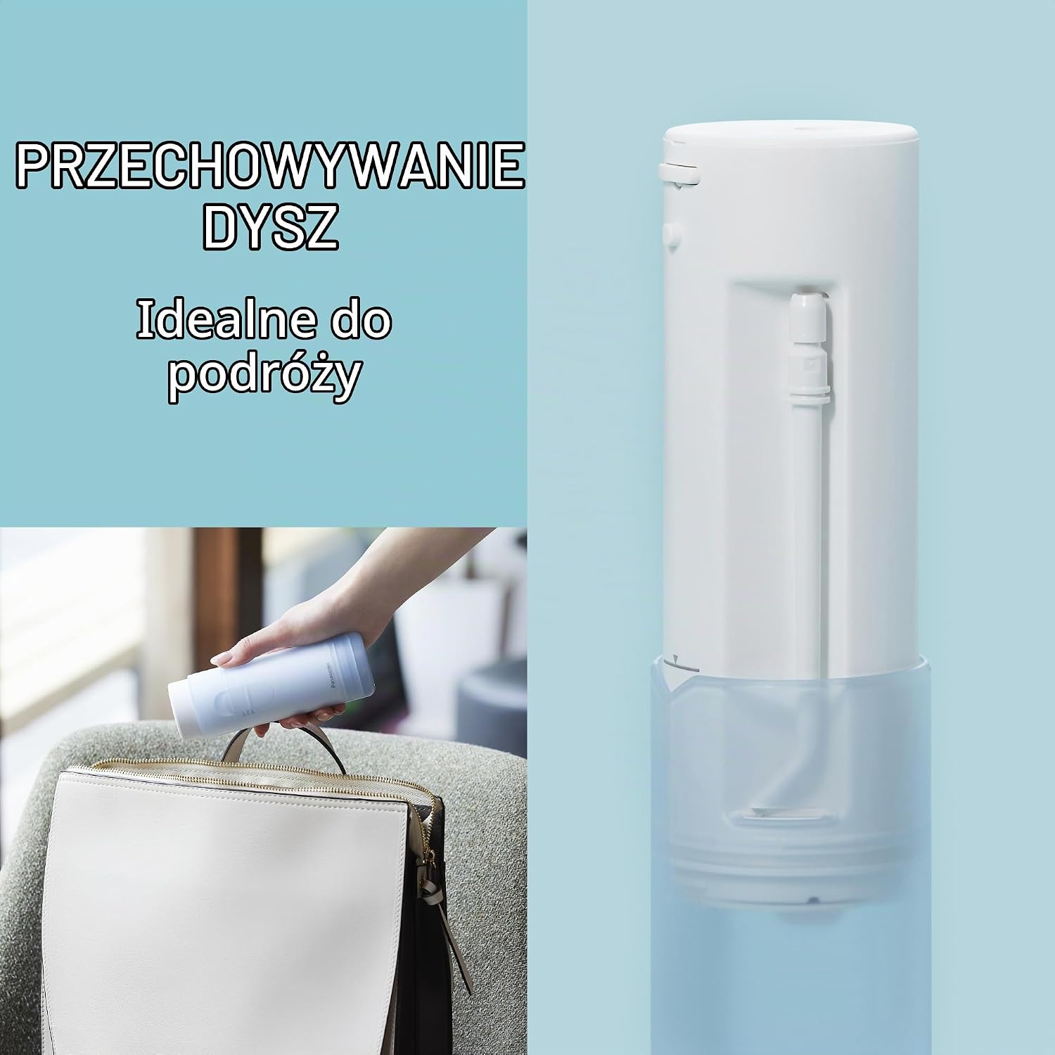 Detalle 2 de Panasonic WEW0987W503 – 2 końcówki do irygatora do przestrzeni międzyzębowych