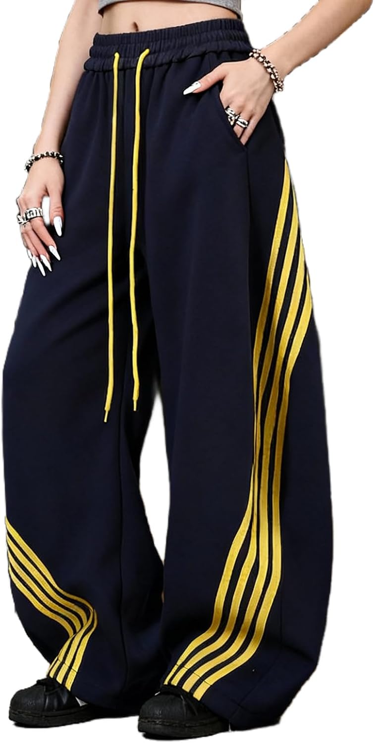 Detalle de EMMIOL Women's Sweatpants, Wide-Leg