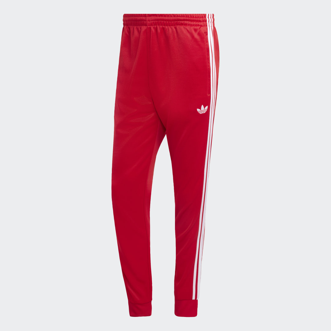 Thumbnail 3 de PANTALÓN SST de Adidas – Rojo