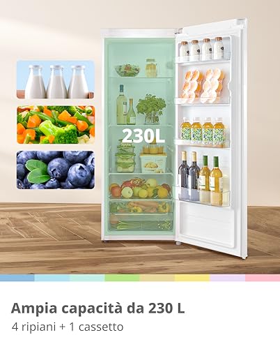 Detalle de COMFEE' Frigorifero Senza Congelatore 230L – 55x142 cm, Bianco
