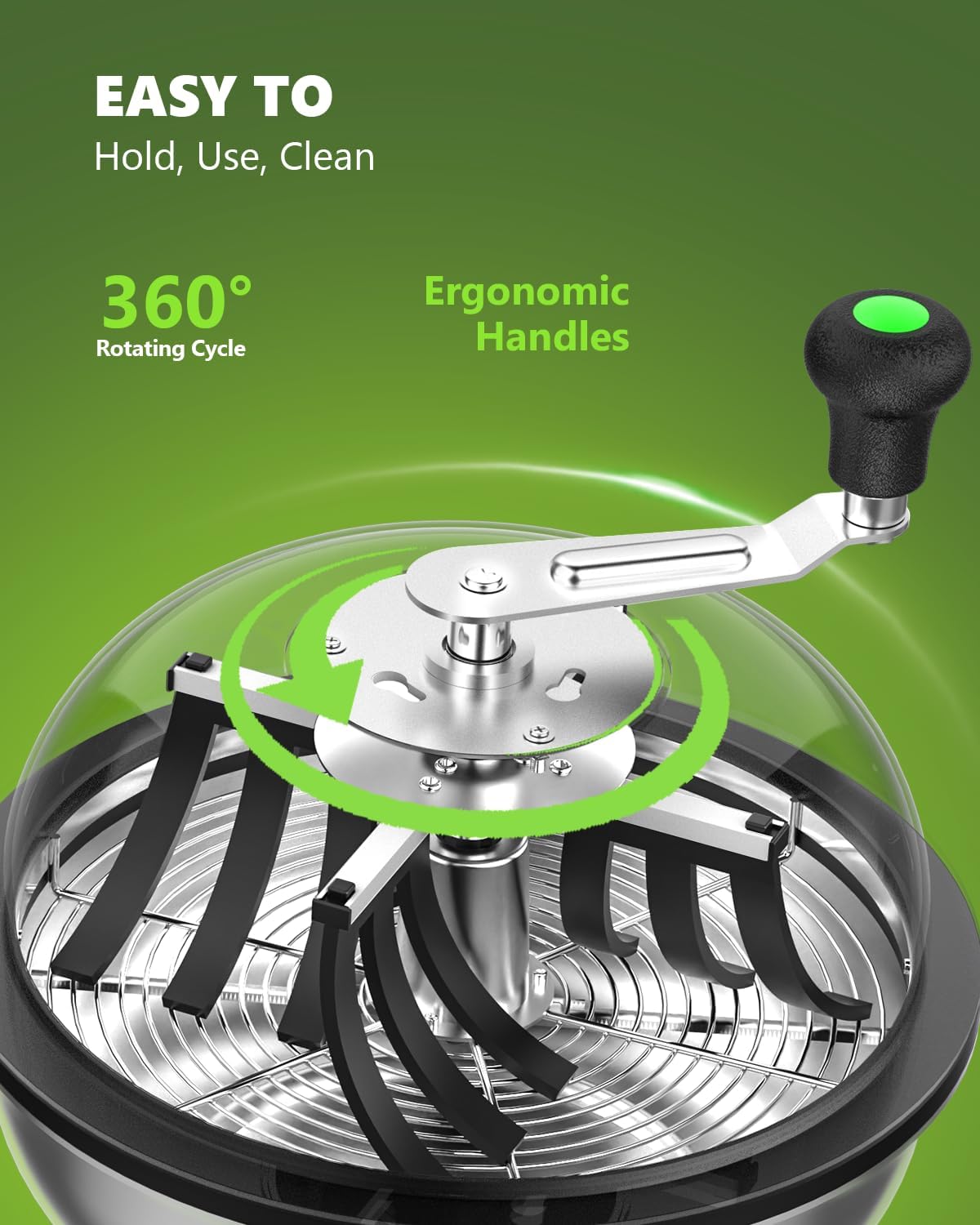 Detalle 1 de STAYGROW BT13 13-Inch Bud Leaf Bowl Trimmer with Clear Dome