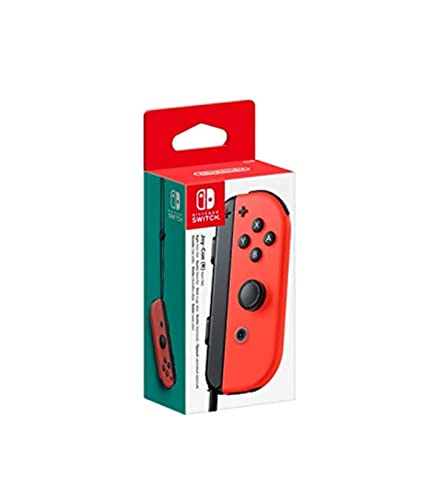 Detalle de Nintendo Joy-Con (D) Rojo Neon — Controlador para juegos