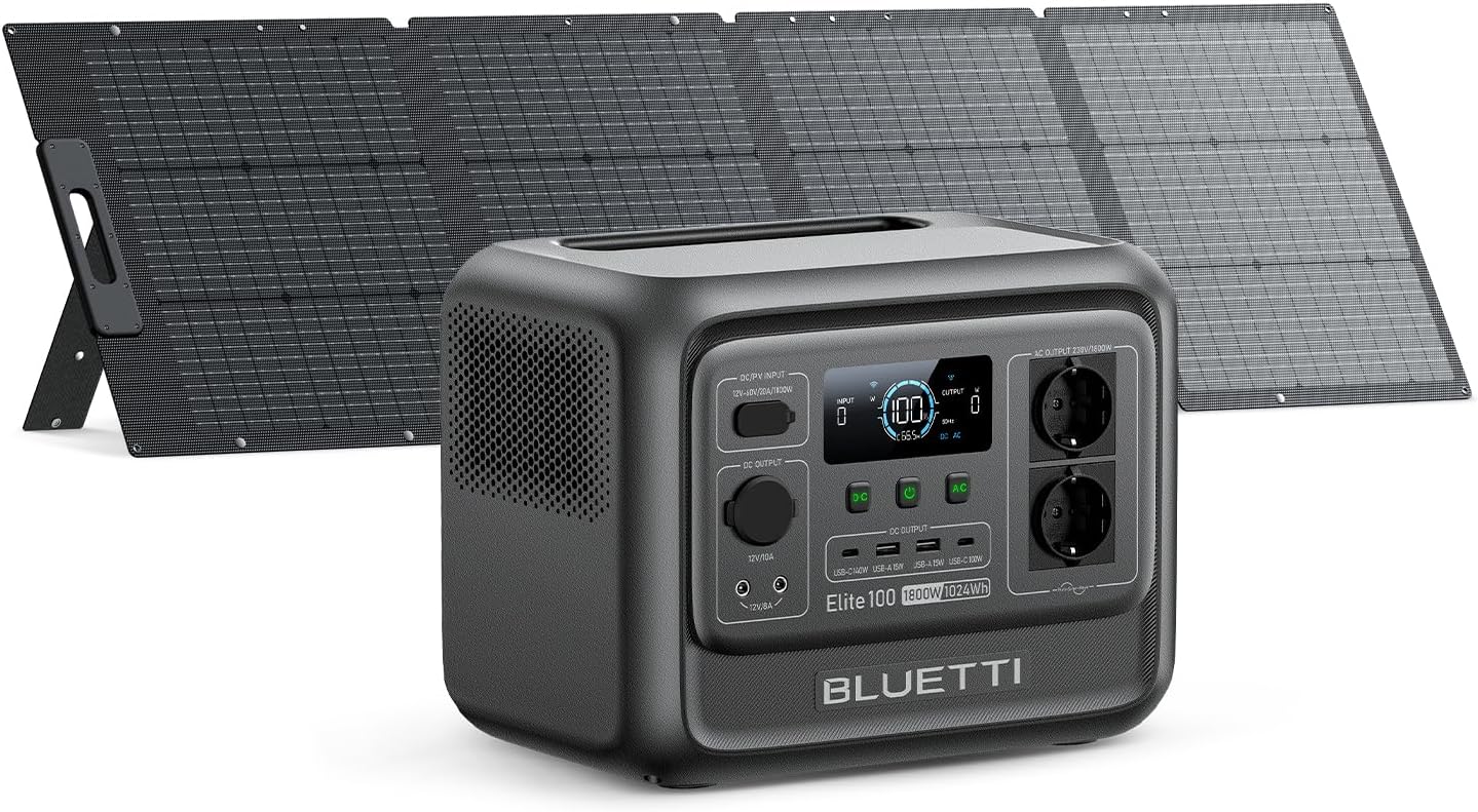 Detalle de BLUETTI Elite 100 V2 1024Wh Powerstation 🔌