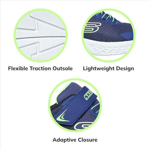 Thumbnail 4 de Skechers Zapatillas infantiles unisex, suela flexible y plantilla acolchada, 37 EU
