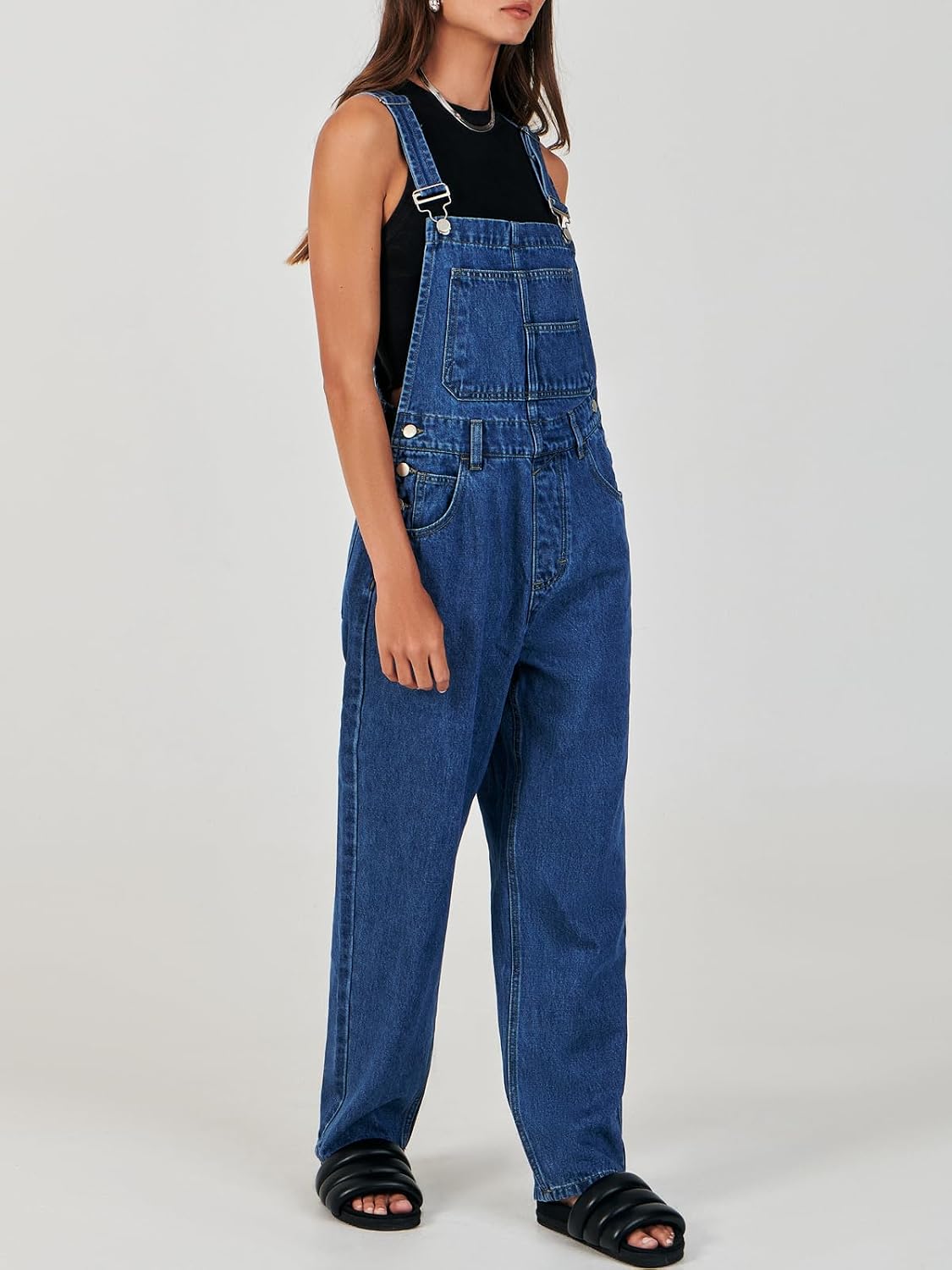 Thumbnail 2 de ANRABESS Denim Overalls in Rayon