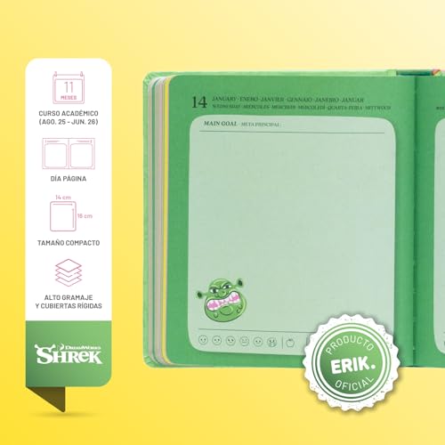 Thumbnail 1 de Grupo Erik Agenda Escolar 2025–2026 día por página 2025 📚