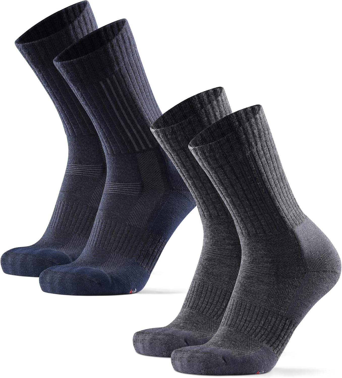 Detalle 2 de DANISH ENDURANCE Calze trekking in lana Merino 2 paia