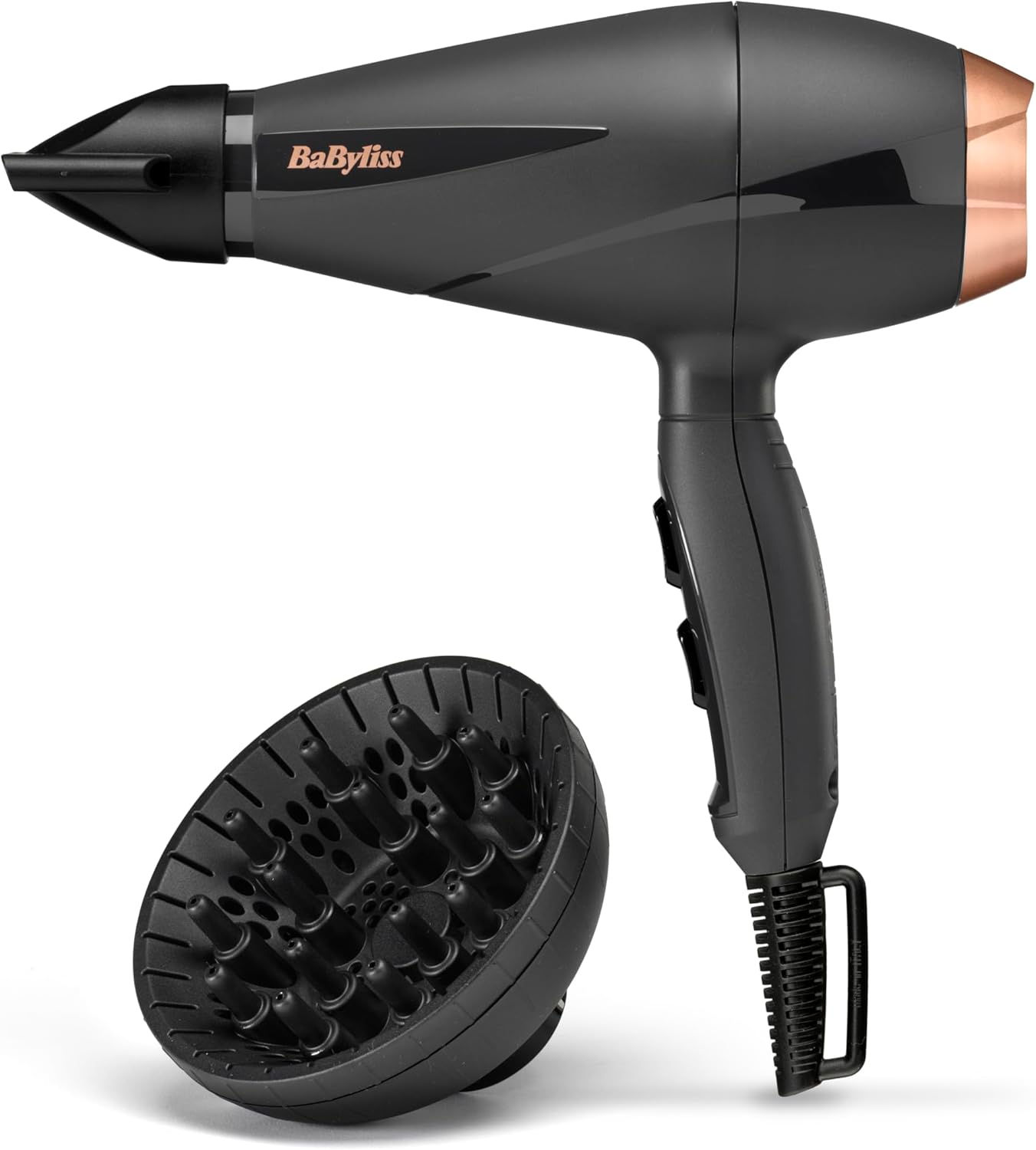 BaByliss Asciugacapelli Smooth Pro MADE IN ITALY: potenza professionale, anti-crespo e stile per casa