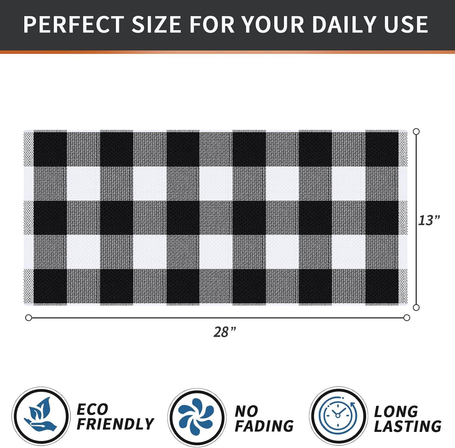 Detalle 2 de Homaxy Waffle Weave Kitchen Towels, 13 x 28 in 🧻