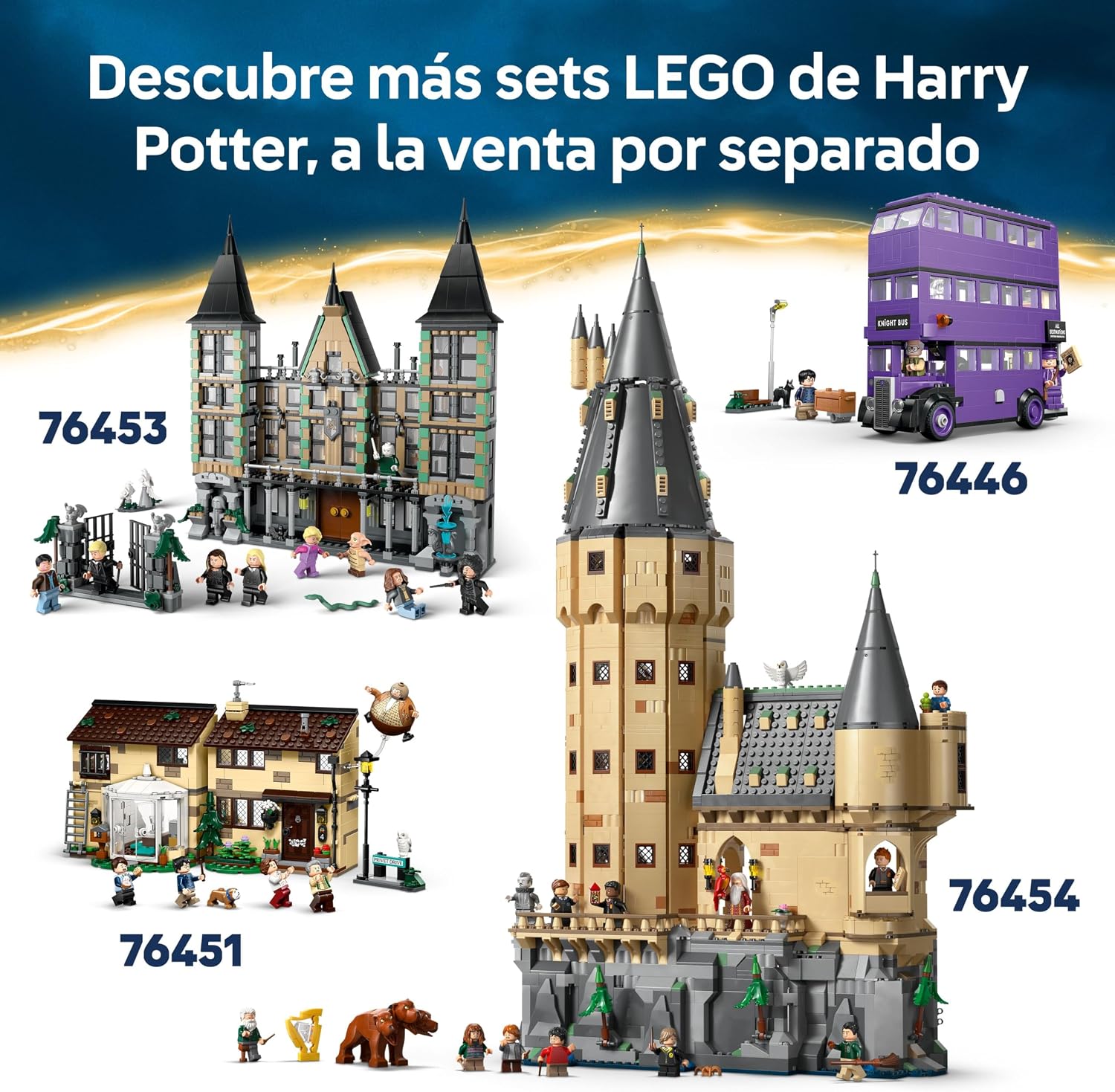 Thumbnail 6 de LEGO Harry Potter 76452 6 minifiguras y Nimbus 2000