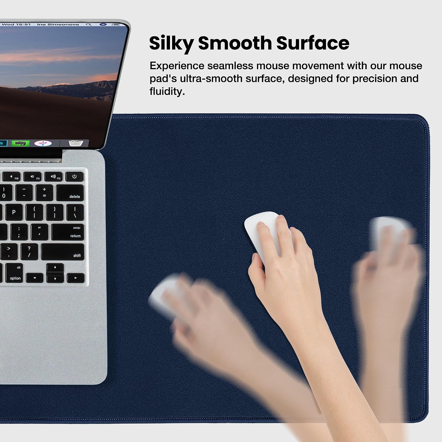 Detalle 2 de ALOANES Extended Mouse Pad, 27.6" x 11.8