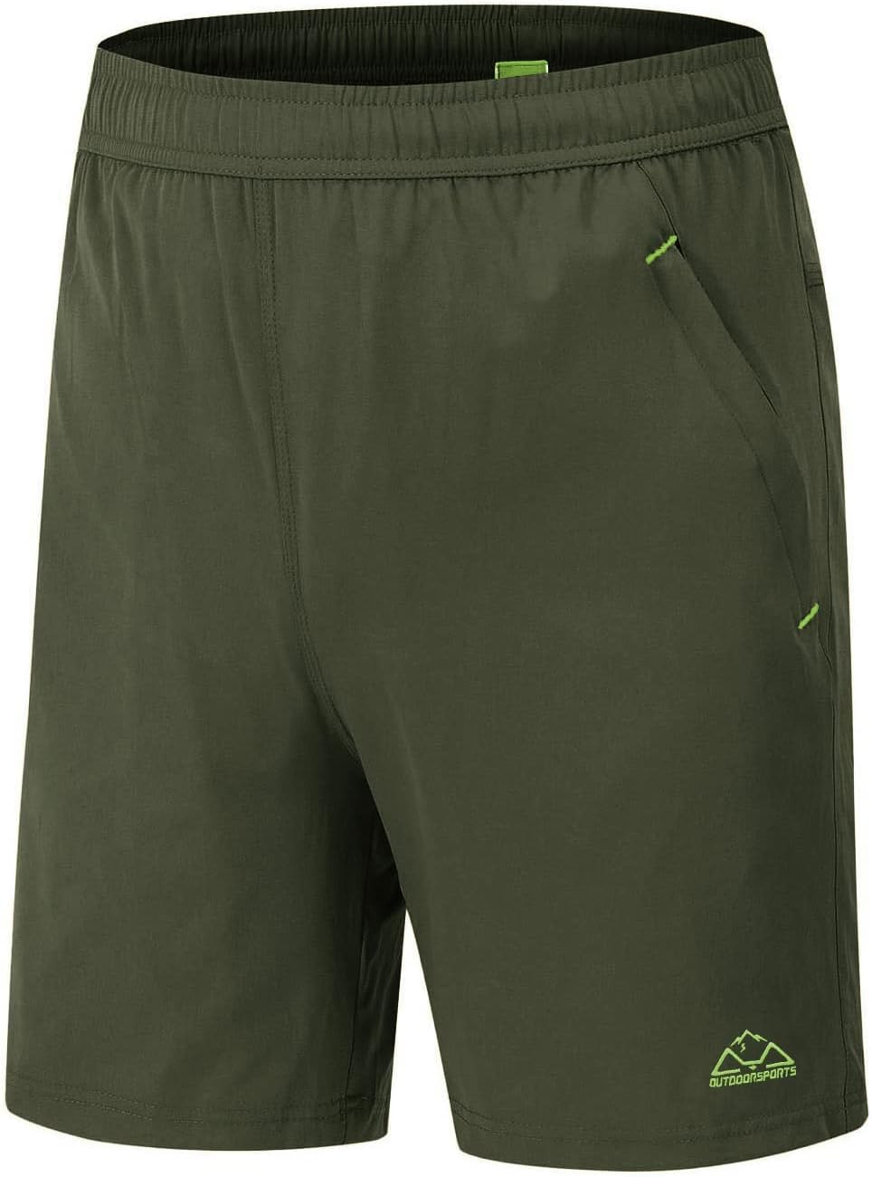 Thumbnail 1 de donhobo Men’s Outdoor Breather Quick Dry Lightweight Sports Shorts with Zip Pockets