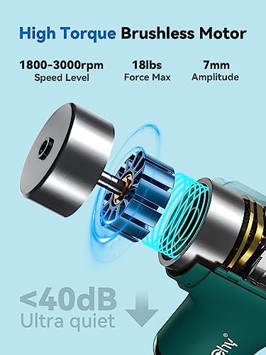 Detalle 2 de HEYCHY Super Mini Massage Gun ⚙
