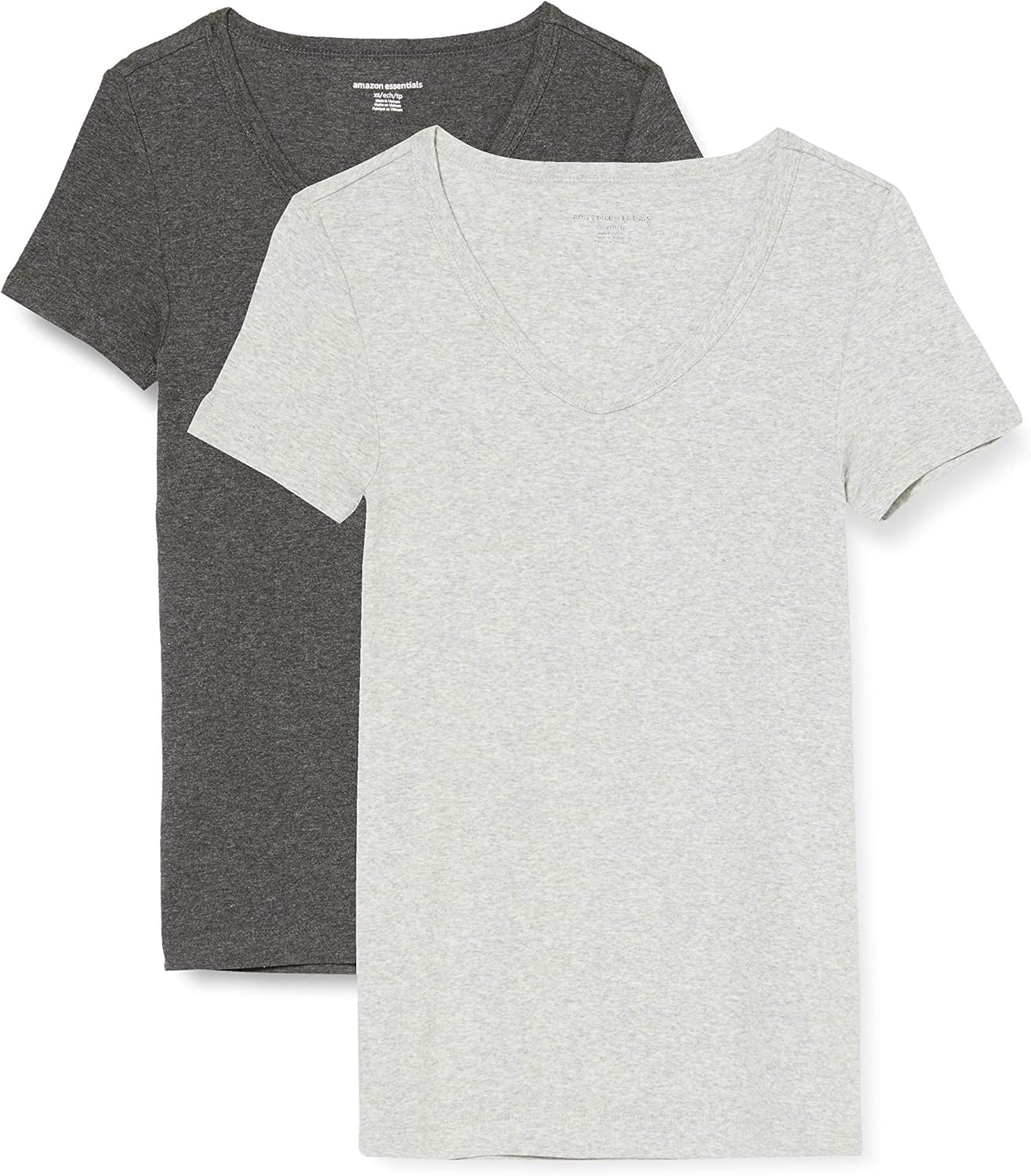 Thumbnail 4 de Amazon Essentials Damen Basic T-Shirt mit V-Ausschnitt – Schmale Passform