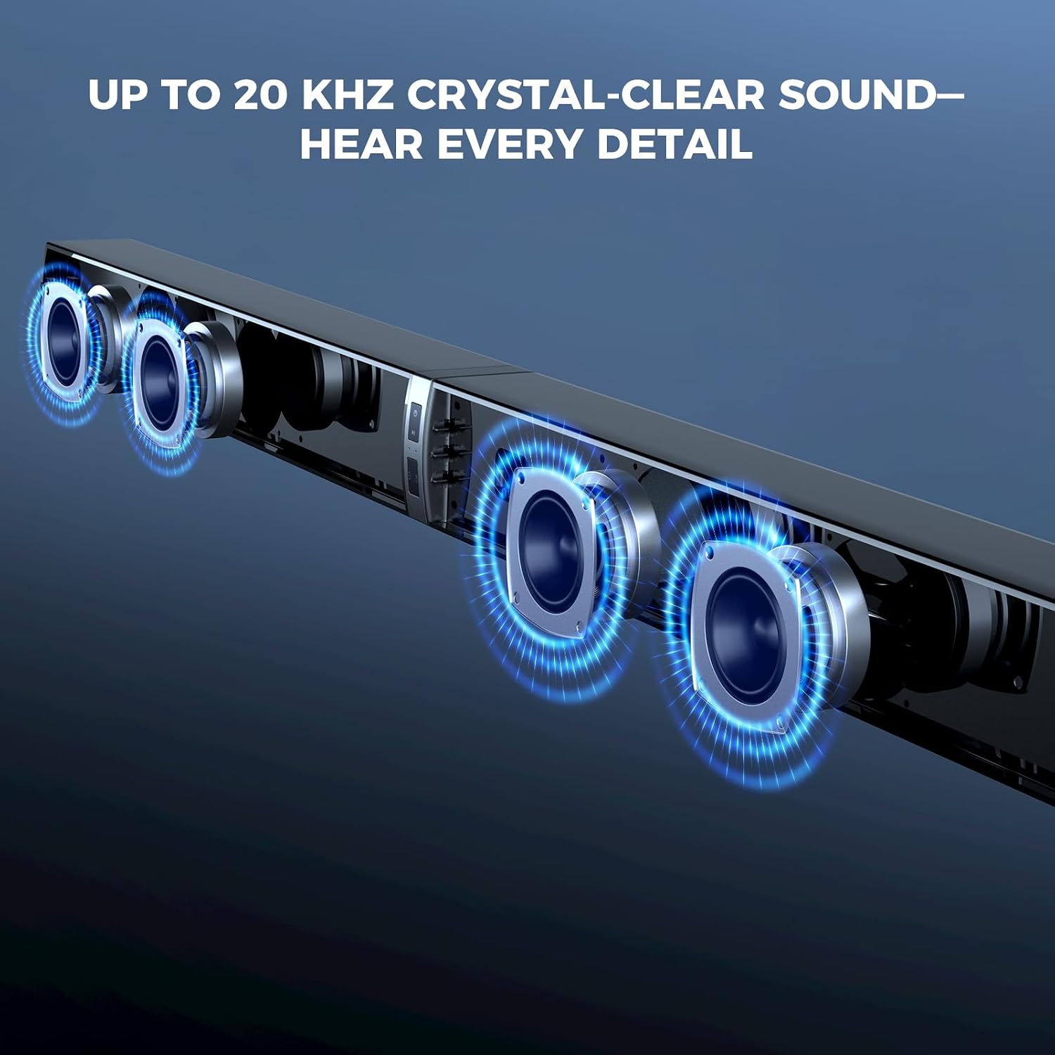 Detalle 2 de MZEIBO Sound Bar 120W home theater system