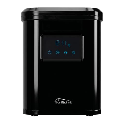 Detalle de Tronitechnik® EM 03 Eiswürfelmaschine – 12 kg/24 h, 1,8 l, schwarz