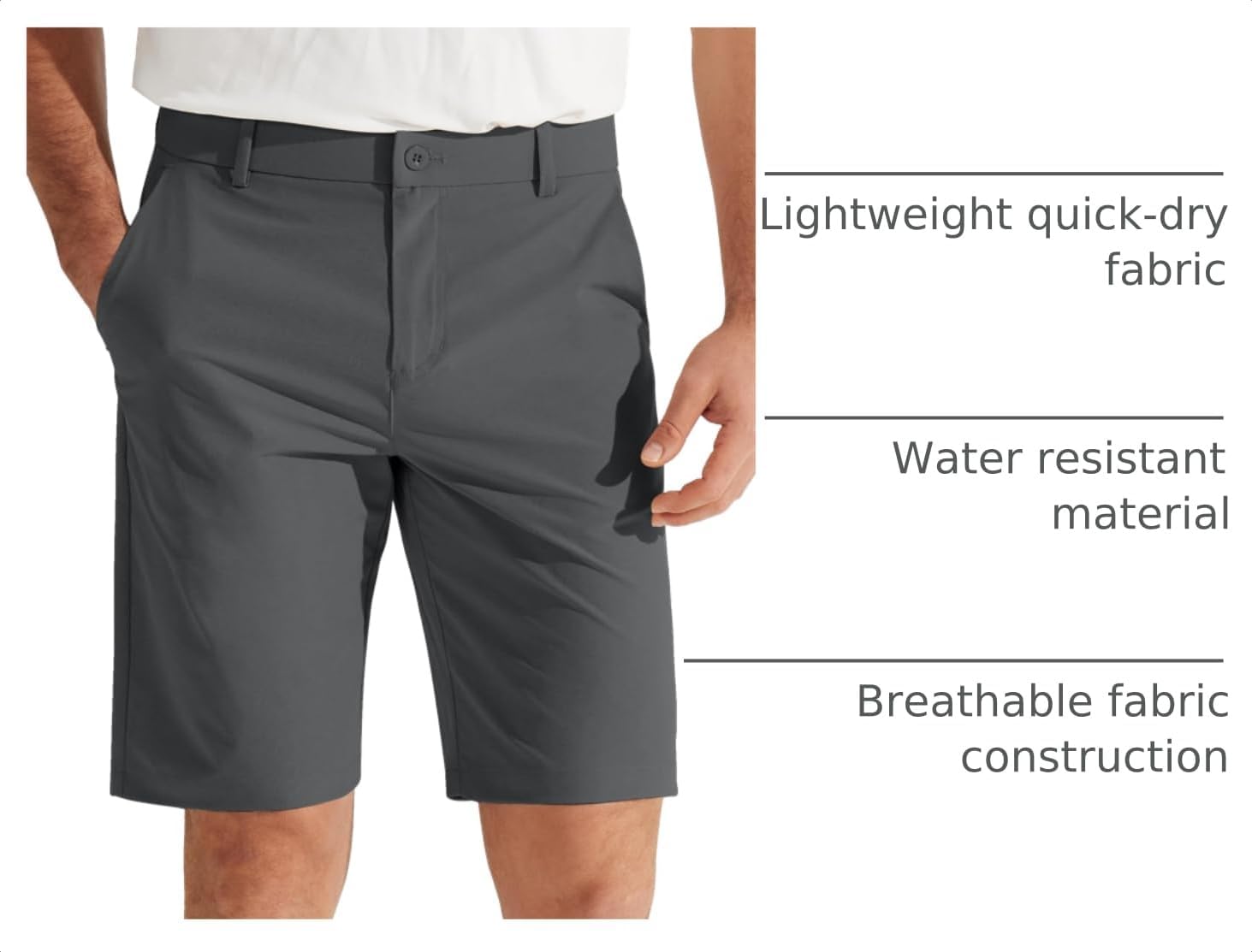 Detalle 2 de Libin Men’s Golf Shorts 7/9" Quick Dry