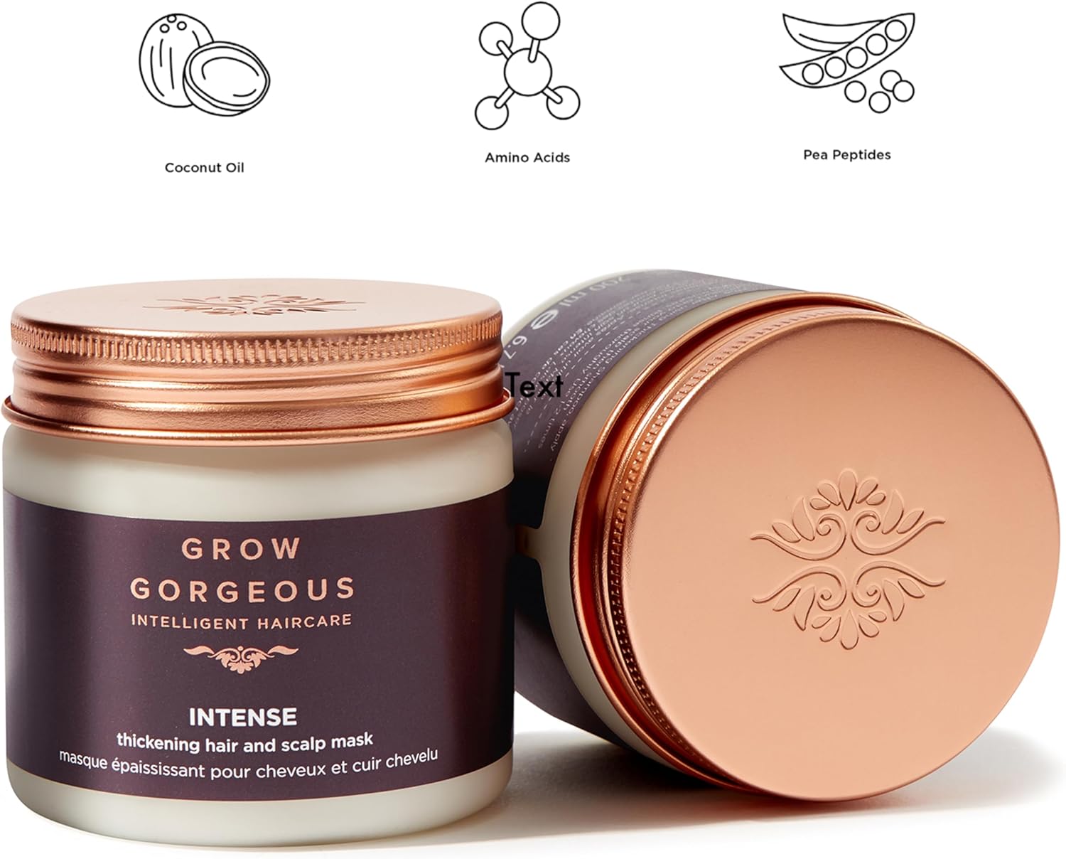 Thumbnail 4 de Grow Gorgeous Intense Thickening Hair and Scalp Mask 200ml