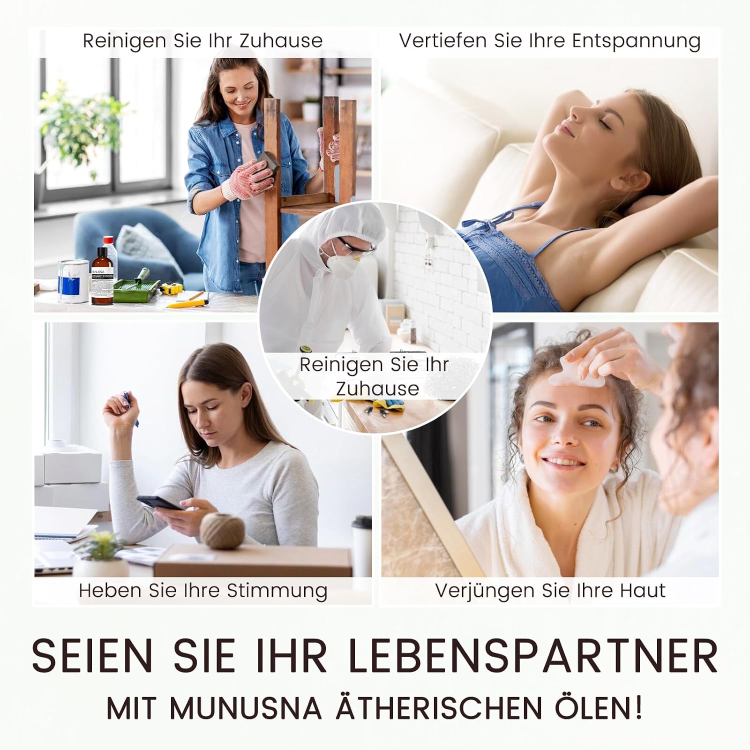 Thumbnail 6 de MUNUSNA Neroli ätherisches Öl 100 ml – reines Orangenblütenöl für Diffuser, DIY & Hautpflege