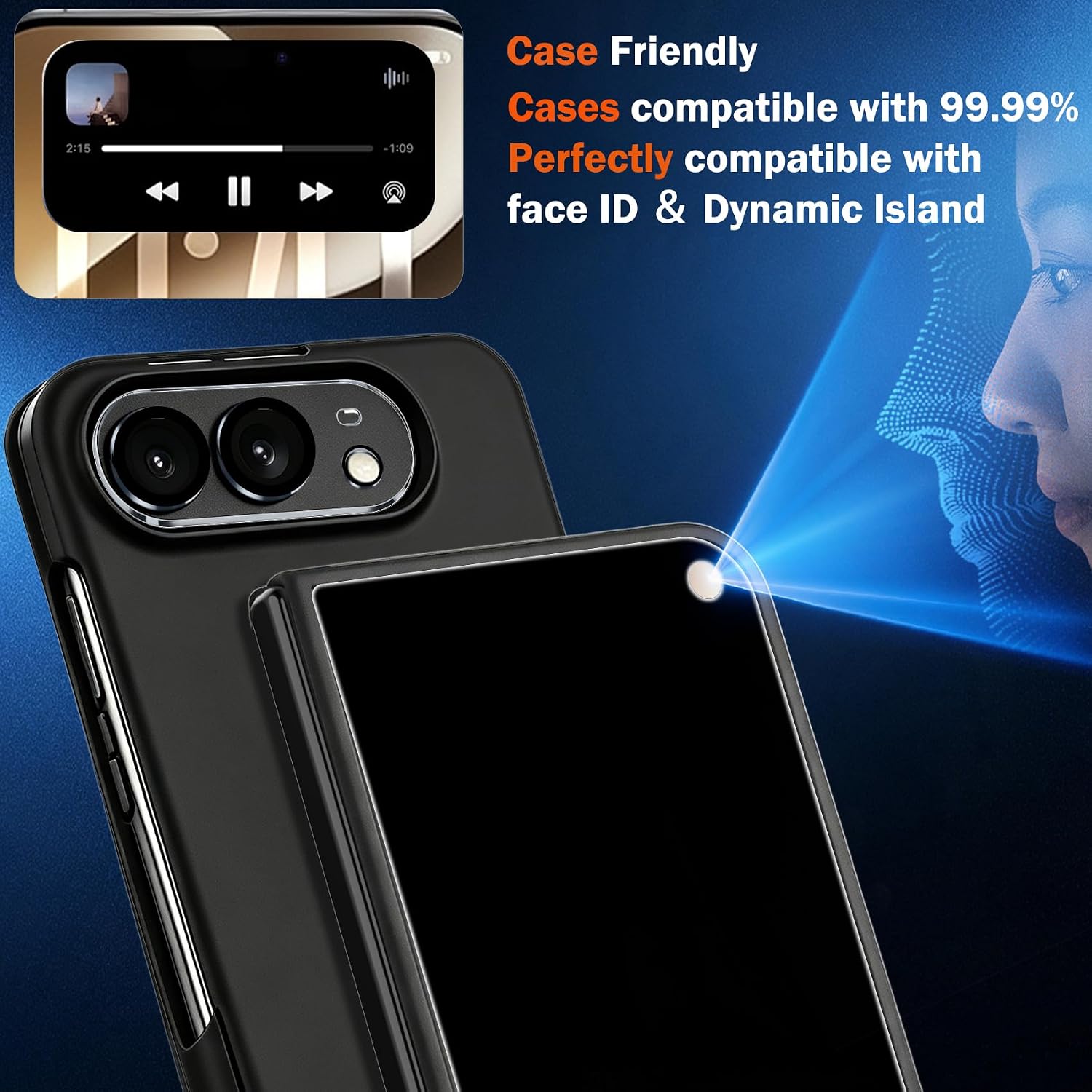 Thumbnail 6 de Ferilinso for iPhone Duo 5.5 inch Privacy Screen Protector, 9H Glass