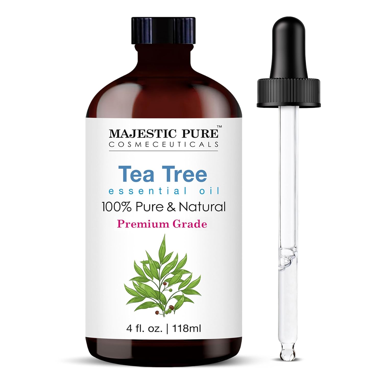 Detalle de Majestic Pure Tea Tree Oil 4 fl oz