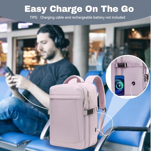 Detalle de Xkdoai Cabin Bags 40x30x20cm (24L) Underseat Backpack for Ryanair