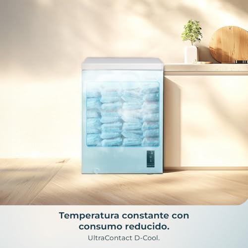 Thumbnail 4 de Cecotec Bolero CoolMarket Chest 143P White E: congelador horizontal de 143 L con ZeroG, control electrónico y Dual Function
