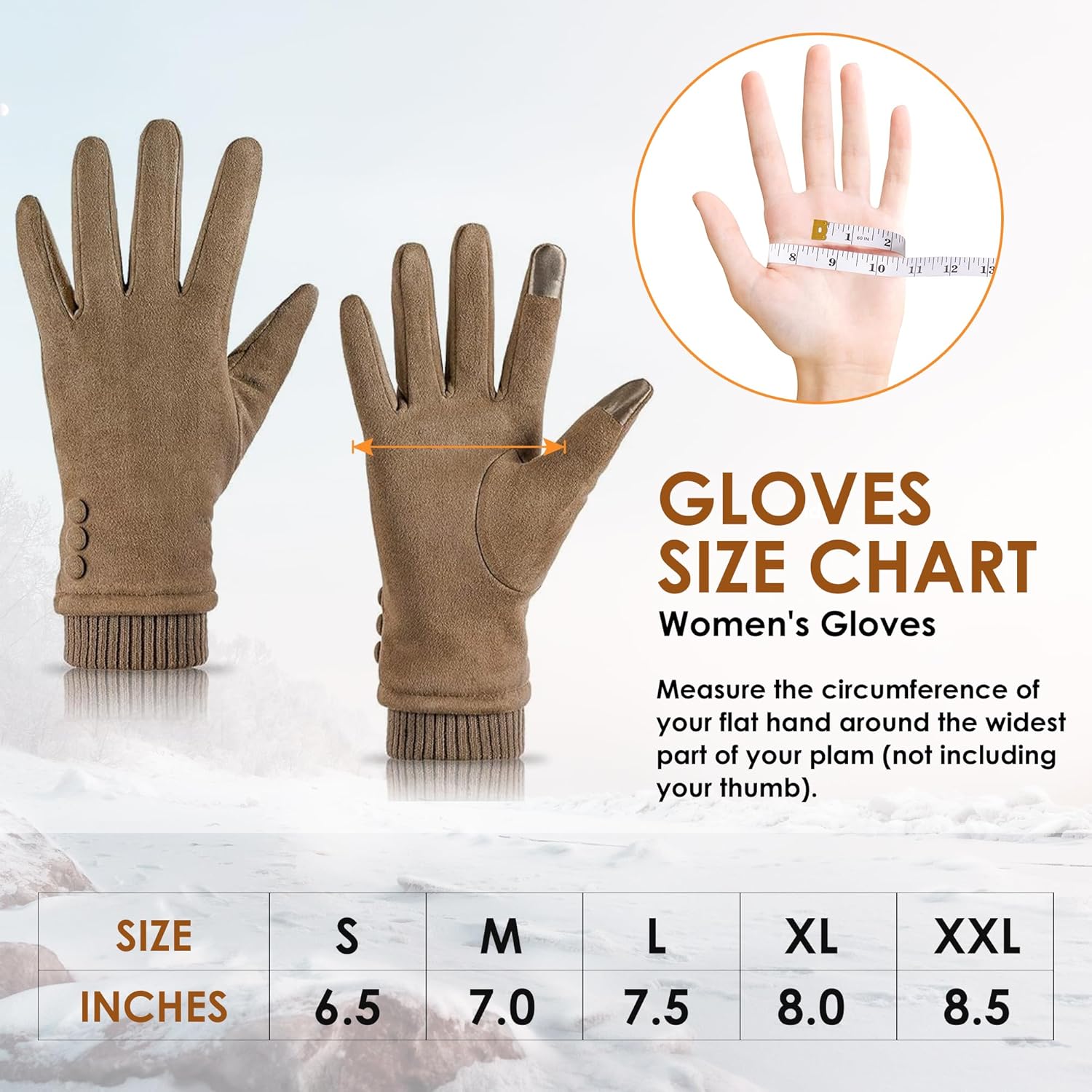 Thumbnail 5 de Dsane Women's Winter Touchscreen Texting Gloves