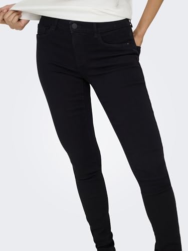 Thumbnail 6 de ONLY Onlrain Reg Skinny Cry6060 Noos Jeans – Schwarz Denim, Größe L EU