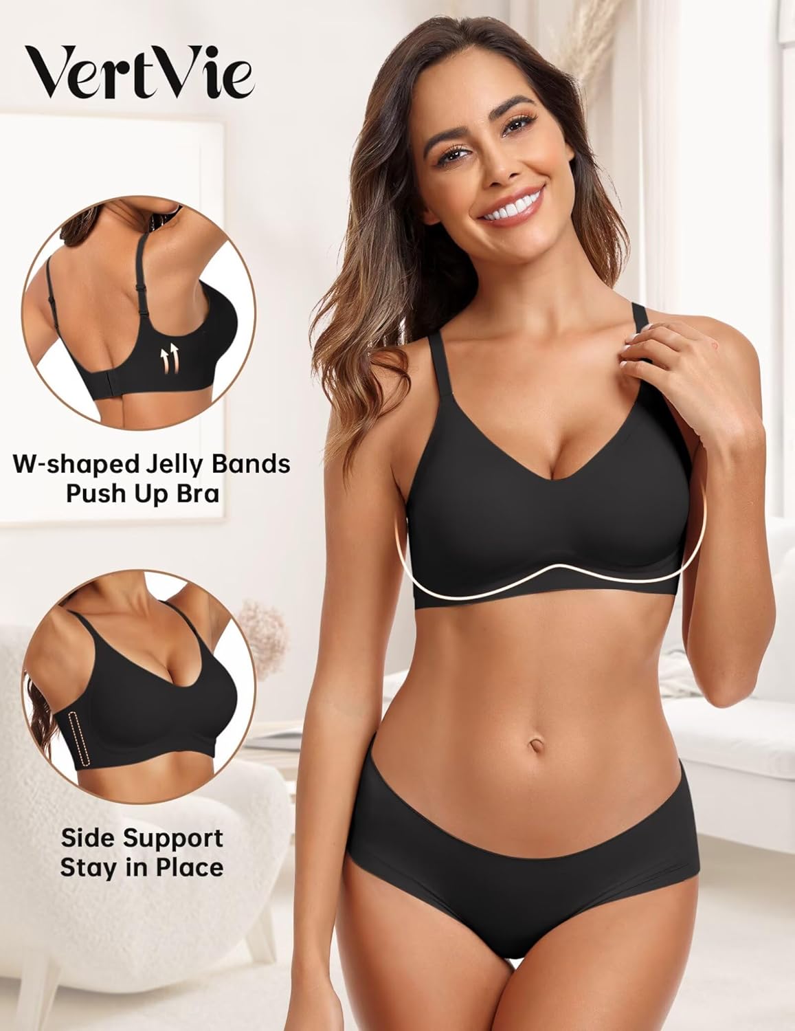 Thumbnail 1 de Vertvie Seamless Jelly Bra
