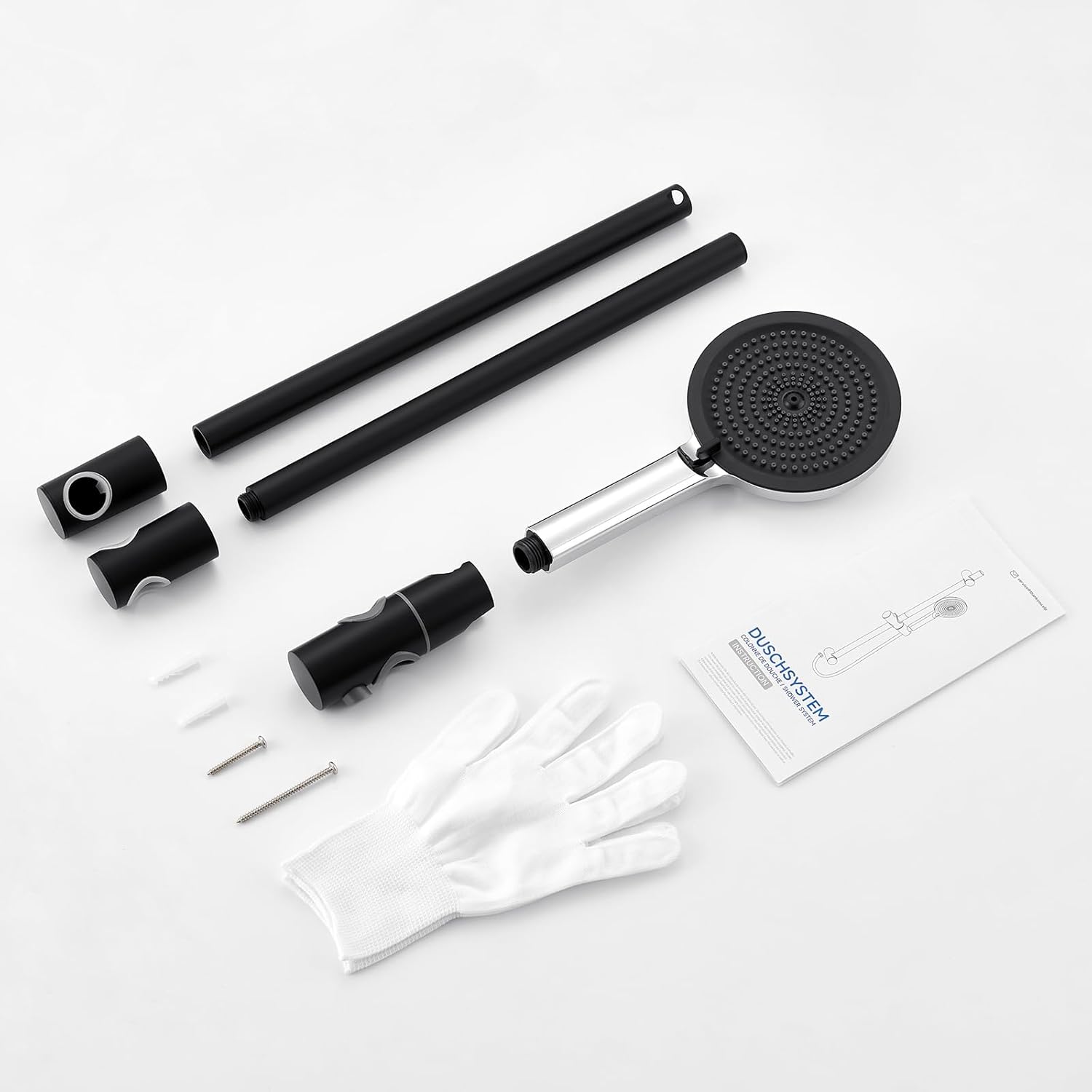 Thumbnail 6 de Auralum Asta Doccia 70 cm con Soffione