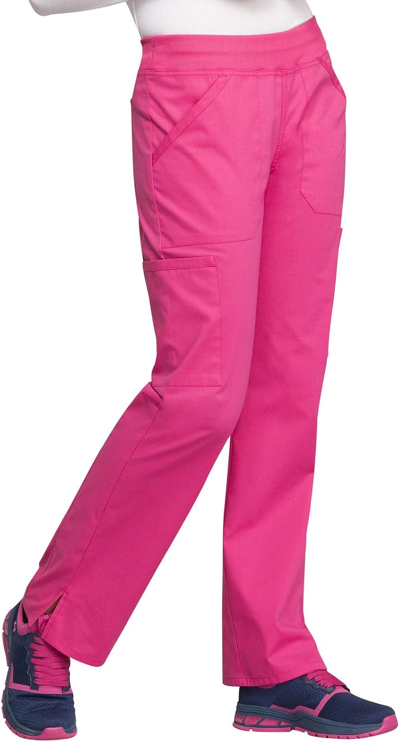 Detalle 2 de Cherokee WW170T Women's Scrub Pants, 2-Way Stretch, Six Pockets