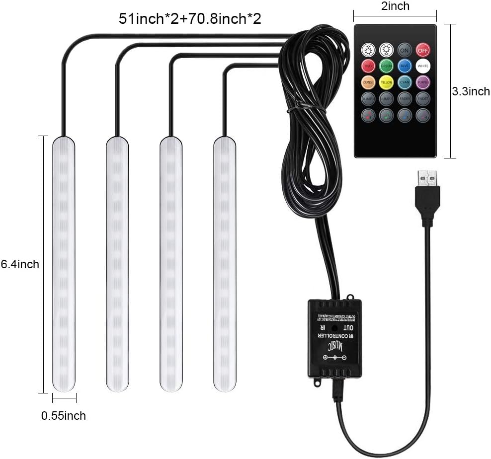 Thumbnail 4 de Trongle Car Strip LED Lights Interior
