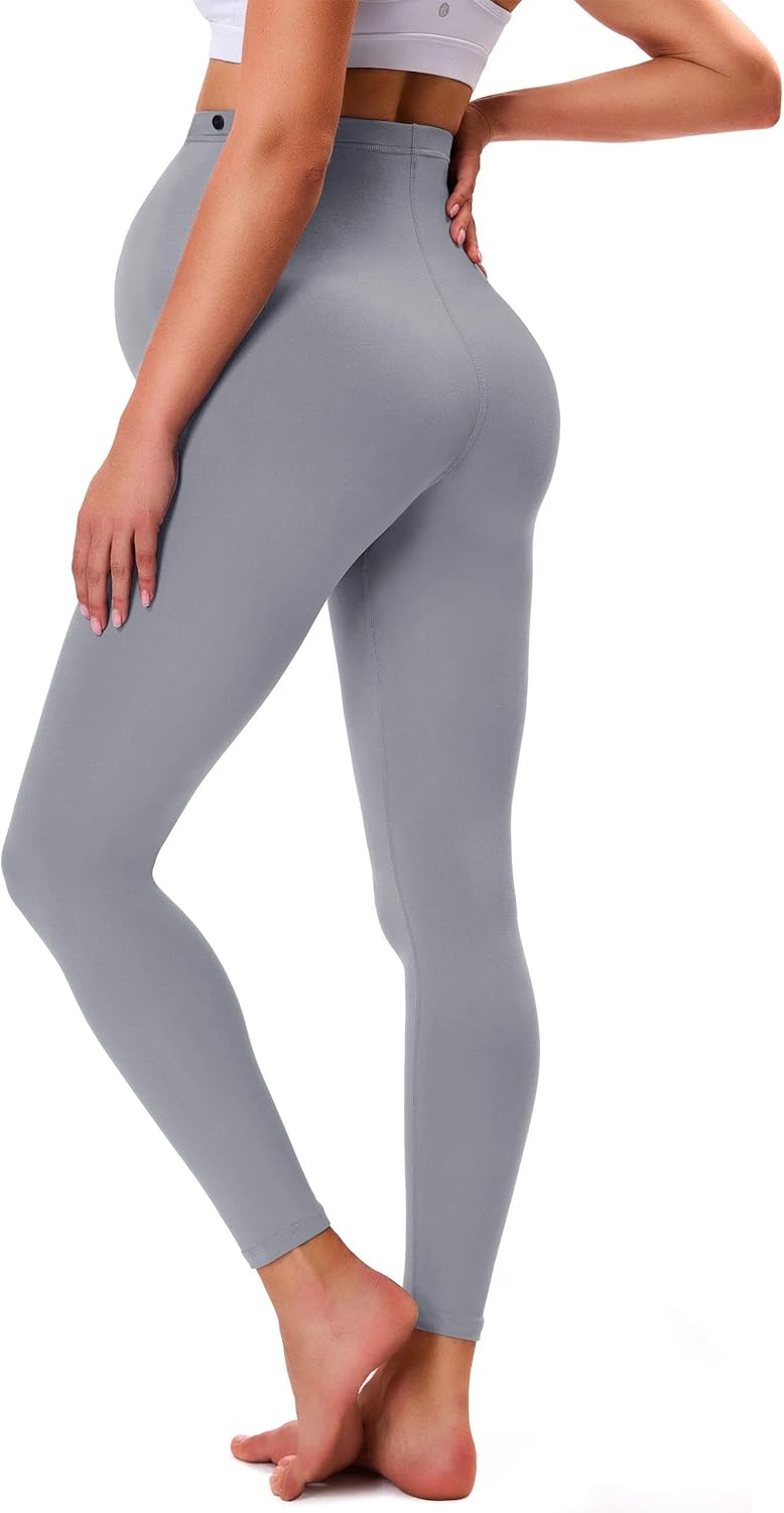 Thumbnail 2 de VALANDY Creamlush Maternity Leggings Over Bump – Butter-soft High Waist Belly Support