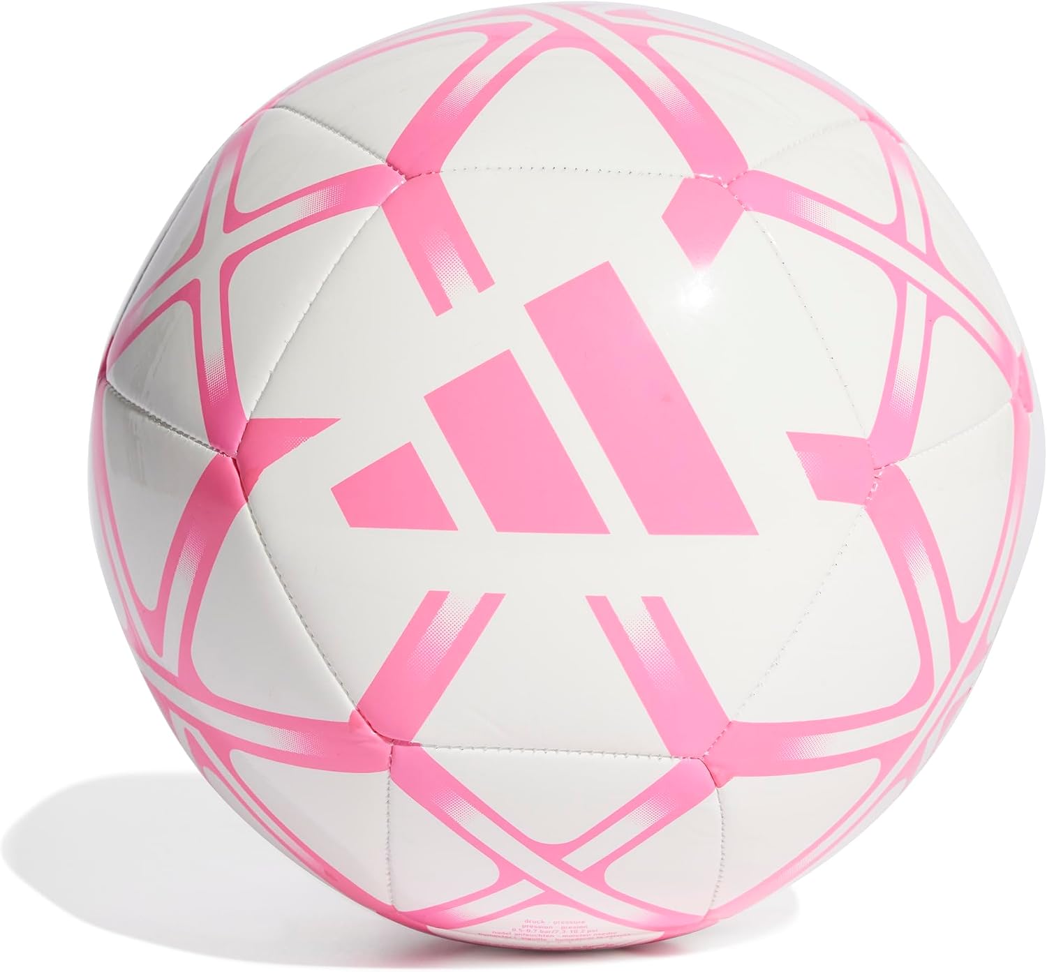 Thumbnail 6 de Adidas Starlancer Club Ball Recreation Ball Size 5 – bianco/nero