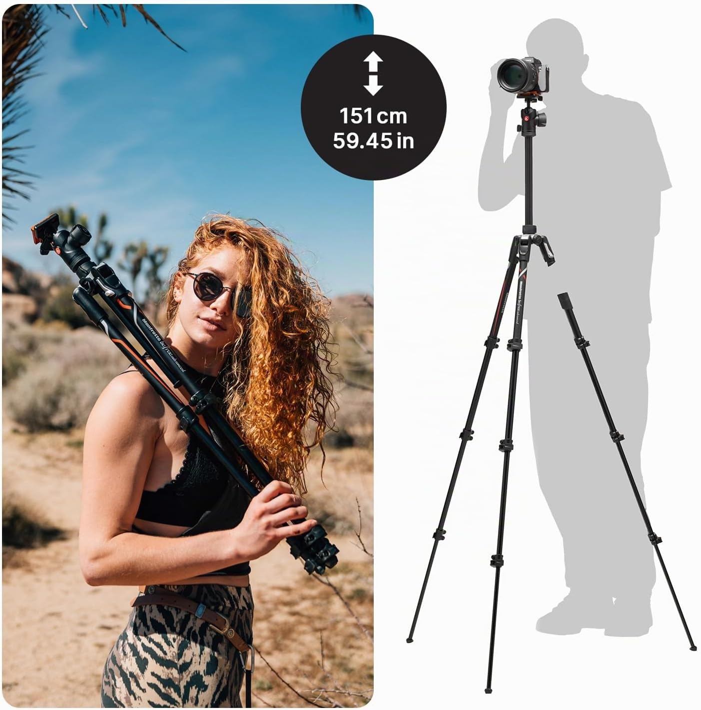 Thumbnail 1 de Manfrotto Befree Advanced Kamerastativ Kit für Sony