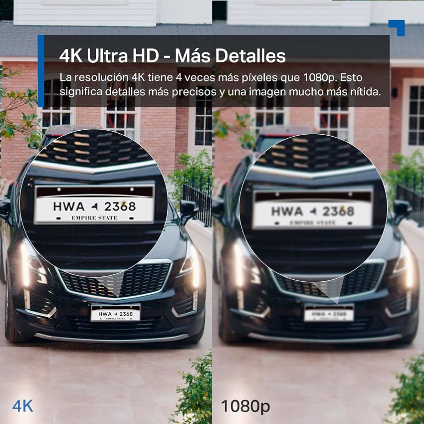 Detalle 2 de Tapo C460 Cámara Solar 4K WiFi con Visión Nocturna 🌙