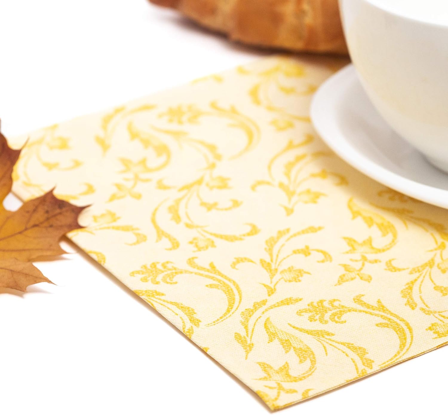 Detalle de Papstar 84996 Serviettes 40x40 Jaune