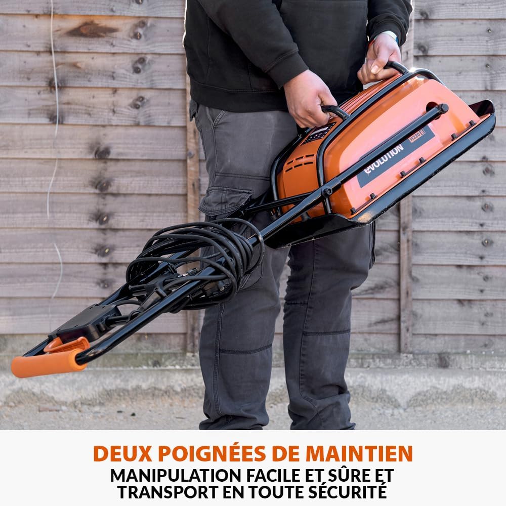 Thumbnail 6 de Evolution Power Tools H320-E Hulk : compacteur électrique à plaque vibrante 750 W pour l’aménagement extérieur