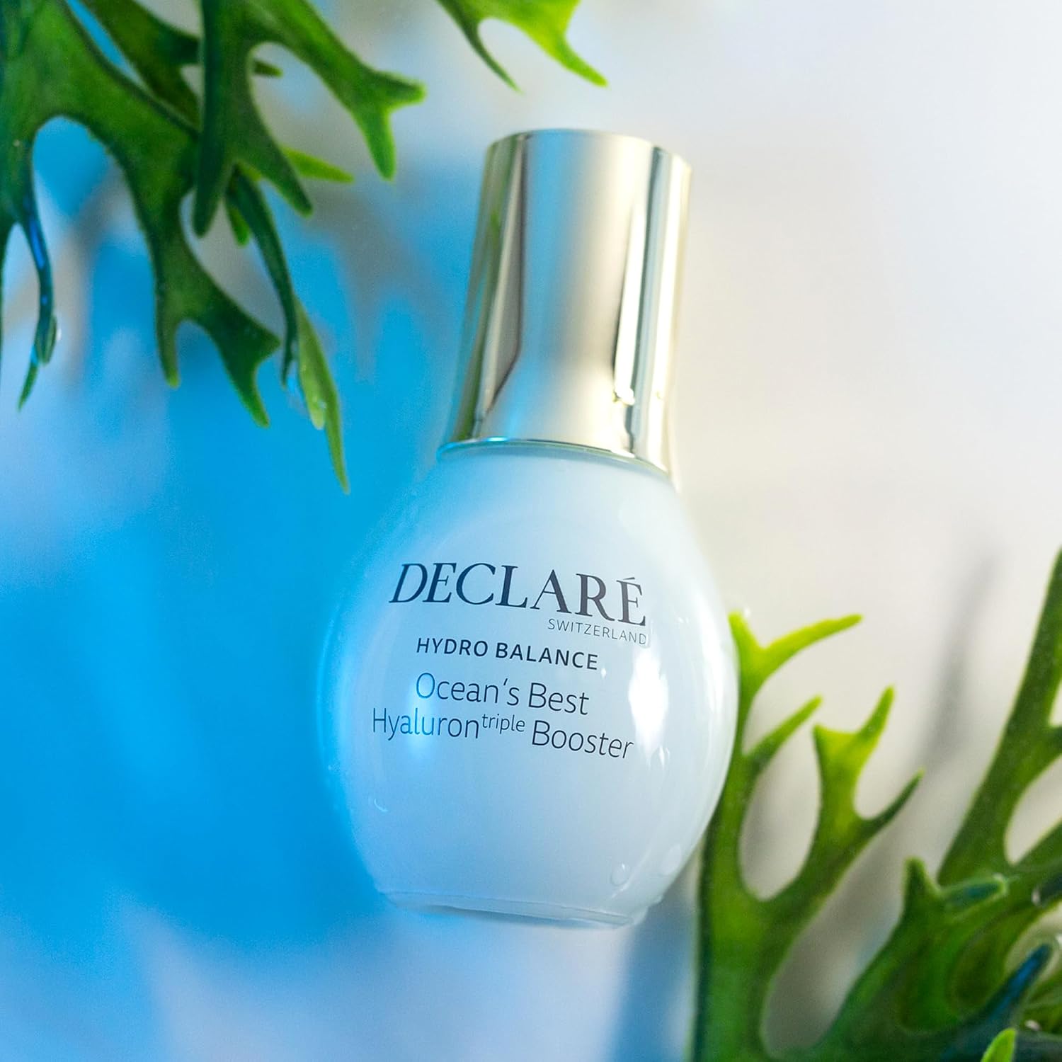Detalle de Declaré Ocean’s Best Hyaluron Triple Booster 50 ml – 3-fach Hyaluronsäure mit Seetang-Extrakt