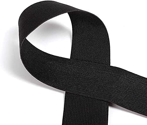 Thumbnail 1 de Banda Elástica Negra 15mm 3 Metros para Costura 🧵