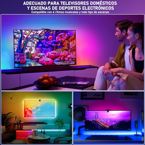 Thumbnail 7 de Diyife Tira LED TV 4m para 50-60